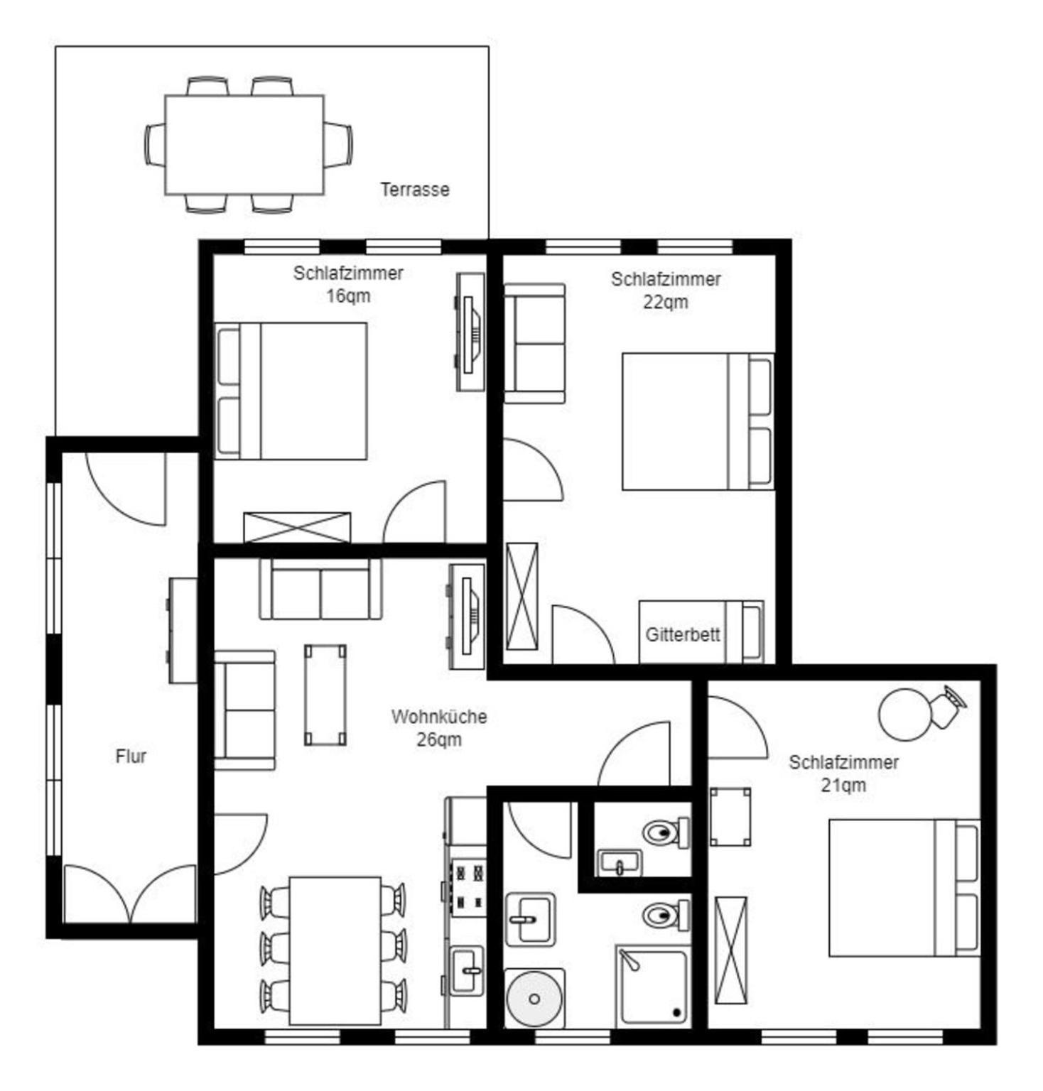 Appartement Biethahn - Gaarden